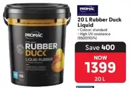 Makro Promac Rubber Duck Liquid offer