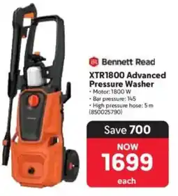 Makro Bennett Read XTR1800 Advanced Pressure Washer offer