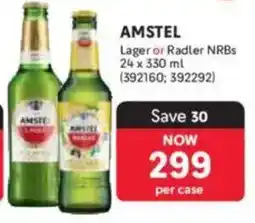 Makro Amstel Lager or Radler NRBS offer