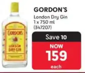 Makro Gordon's London Dry Gin offer
