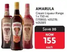 Makro Amarula Cream Liqueur Range offer