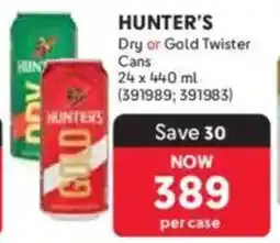 Makro Hunter's Dry or Gold Twister Cans offer