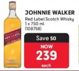 Makro Johnnie Walker Red Label Scotch Whisky offer