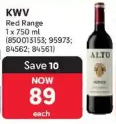 Makro KWV Red Range offer