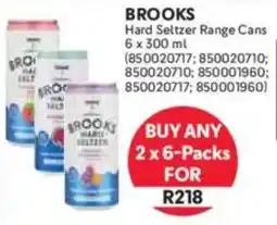 Makro Brooks Hard Seltzer Range Cans offer