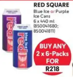 Makro Red Square Blue Ice or Purple Ice Cans offer