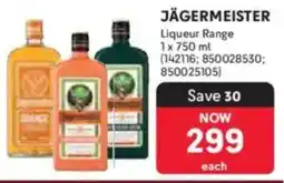 Makro Jägermeister Liqueur Range offer