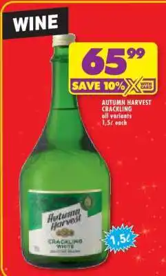Shoprite Autumn Harvest Crackling offer