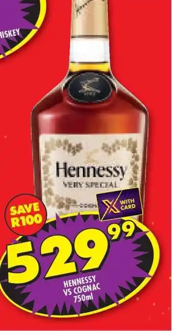 Shoprite Hennessy VS Cognac-750ml offer