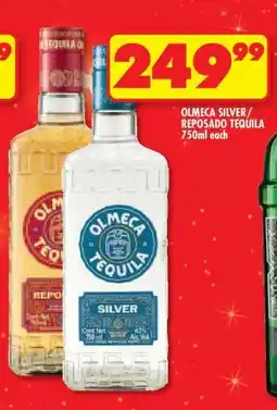 Shoprite OLMECA SILVER/REPOSADO TEQUILA offer