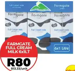 1UP Farmgate full cream milk offer