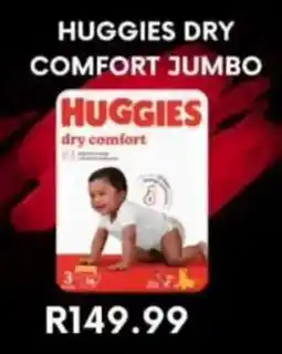 Saverite Huggies Dry Comfort Jumbo offer