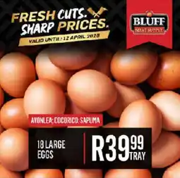 Bluff Meat Supply Large Eggs offer