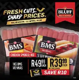 Bluff Meat Supply Bms Viennas offer