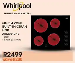 Tafelberg Furnishers Whirlpool 4 Zone Built-In Ceran Hob offer