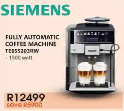 Tafelberg Furnishers Siemens Fully Automatic Coffee Machine offer