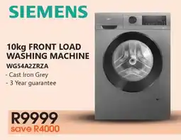 Tafelberg Furnishers Siemens Front Load Washing Machine offer