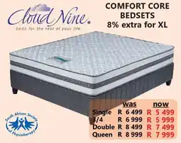 Tafelberg Furnishers Cloud Nine Comfort Core Bedsets offer