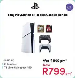 Teljoy Sony PlayStation 5 1TB Slim Console Bundle offer