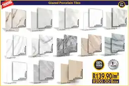 Laduma Hardware catalogue Glazed Porcelain Tiles offer