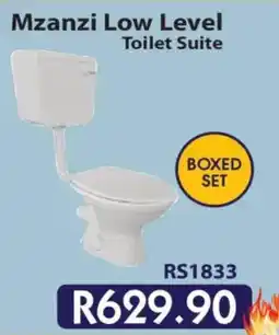 Laduma Hardware catalogue Mzanzi Low Level Toilet Suite offer