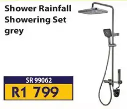 Laduma Hardware catalogue Shower Rainfall Showering Set Grey offer