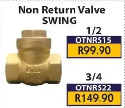 Laduma Hardware catalogue Non Return Valve Swing offer