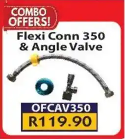 Laduma Hardware catalogue Flexi Conn 350 & Angle Valve offer