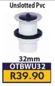 Laduma Hardware catalogue Basin Waste Unslotted Pvc offer