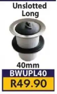 Laduma Hardware catalogue Bath Waste Pop Up Unslotted Long offer