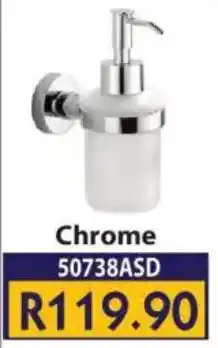 Laduma Hardware catalogue Soap Dispenser Chrome offer