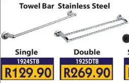 Laduma Hardware catalogue Towel Bar Stainless Steel offer