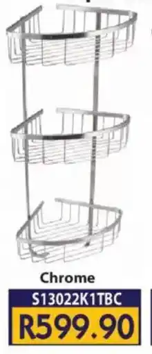 Laduma Hardware catalogue Triple Basket Chrome offer