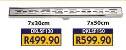 Laduma Hardware catalogue Linear shower drain stainless steel offer