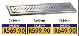 Laduma Hardware catalogue Linear shower drain stainless steel offer