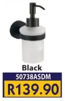 Laduma Hardware catalogue Soap Dispenser Black offer