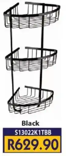 Laduma Hardware catalogue Triple Basket Black offer