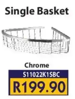 Laduma Hardware catalogue Single Basket Chrome offer