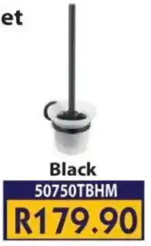 Laduma Hardware catalogue Brush Holder Toilet Black offer