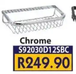 Laduma Hardware catalogue Soap Basket Chrome offer