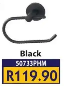 Laduma Hardware catalogue Toilet Paper Holder Black offer