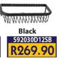 Laduma Hardware catalogue Soap Basket Black offer