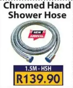 Laduma Hardware catalogue Chromed Hand Shower Hose offer