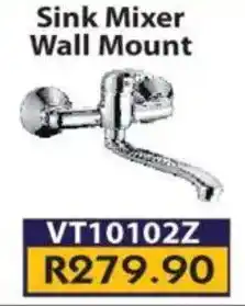 Laduma Hardware catalogue Ortiz Sink Mixer Wall Mount offer