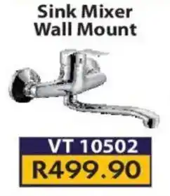 Laduma Hardware catalogue Ortiz Sink Mixer Wall Mount offer