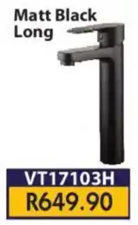 Laduma Hardware catalogue Ortiz Basin Mixer Deck Mount Matt Black Long offer
