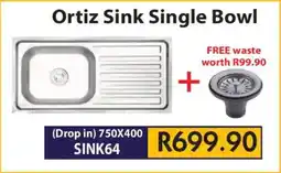 Laduma Hardware catalogue Ortiz Sink Single Bowl offer