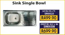 Laduma Hardware catalogue Ortiz Sink Single Bowl offer