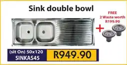 Laduma Hardware catalogue Ortiz Sink Double Bowl offer