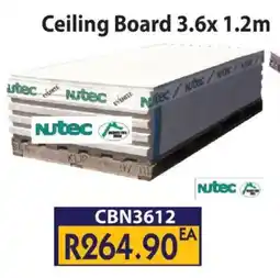Laduma Hardware catalogue Nutec Ceiling Board offer